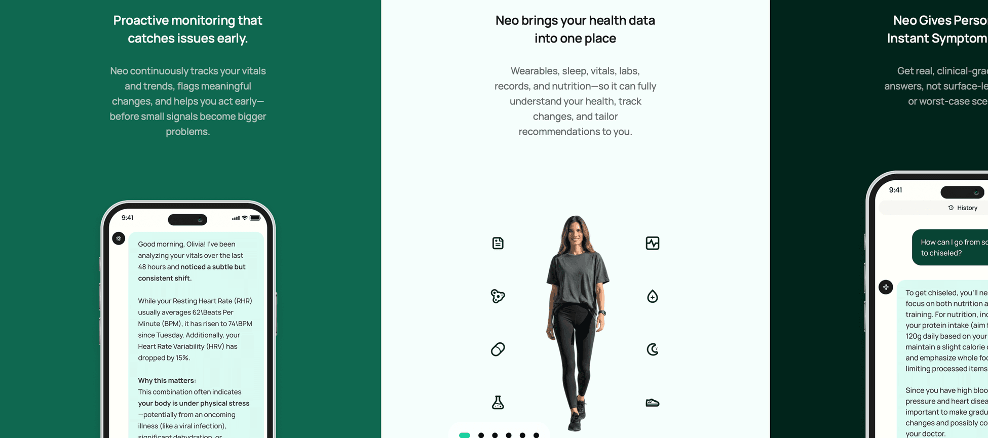 Neo AI Doctor: proactive vitals monitoring, unified health data and instant symptom answers